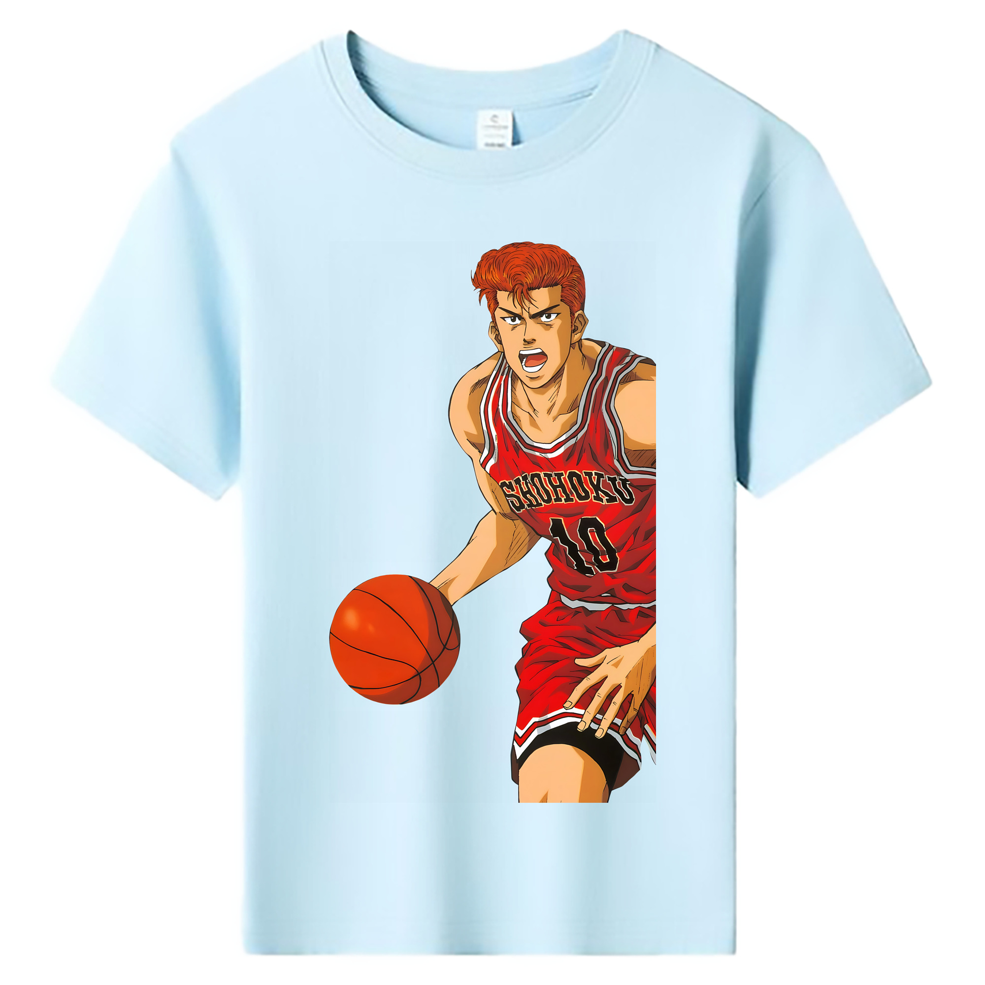 （画像用） SLAM DUNK／スラムダンク 綿100％キッズTシャツ（フロントプリント）